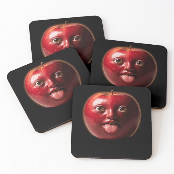 Item preview, Silly Apple Tongue Out Gen Z Meme Brainrot Humor designed and sold by Dressed For  Duty.