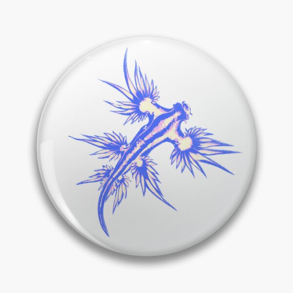Item preview, Sea Slug Nudibranch Pastel Risograph Print designed and sold by RisoSpecimen.