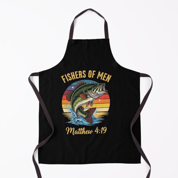 Item preview, Fishers of Men Matthew 4-19 Bible Christian Fishing Lover designed and sold by Dressed For Duty.