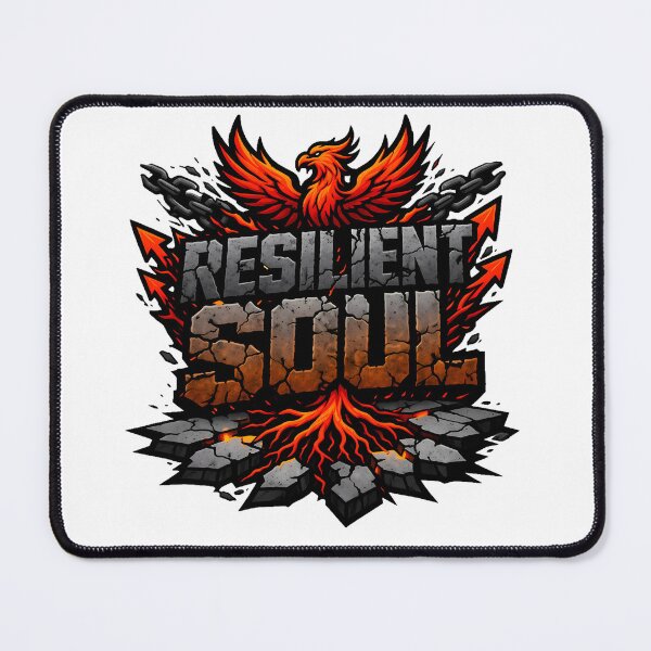 Item preview, Strong Spirit Phoenix Graphic - Inspirational Strength & Resilience Vector Art designed and sold by ascendzero.