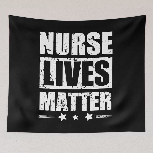 Item preview, Nurse Lives Matter – Proud Healthcare Hero Statement Tee | Support Nurses Frontline Appreciation Design designed and sold by artworkathome.
