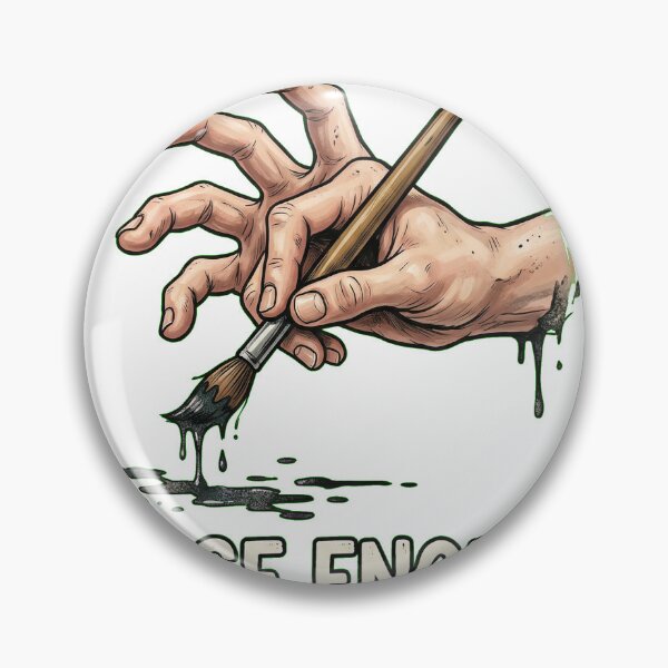 Item preview, CLOSE ENOUGH AI HAND designed and sold by buckquarter.