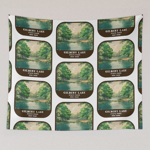 Item preview, Parque Estatal del Lago Gilbert (Nueva York) designed and sold by RabbitK.
