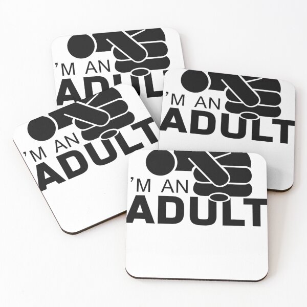 Item preview, Jazza Merch Im An Adult  designed and sold by Darouti2020.