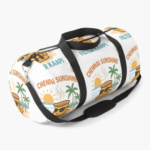 Item preview, Chennai Sunshine Filter Kaapi T-Shirt – Cute Tamil Coffee Beach Retro Summer Design designed and sold by Globalcitytees.