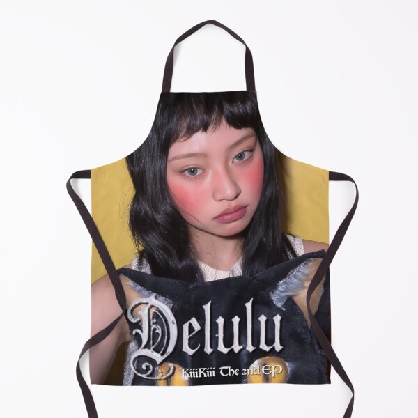 Item preview, KiiiKiii Haum Delulu Fanmade Sticker | Soft Pastel Kpop Art designed and sold by Valereekmerch.
