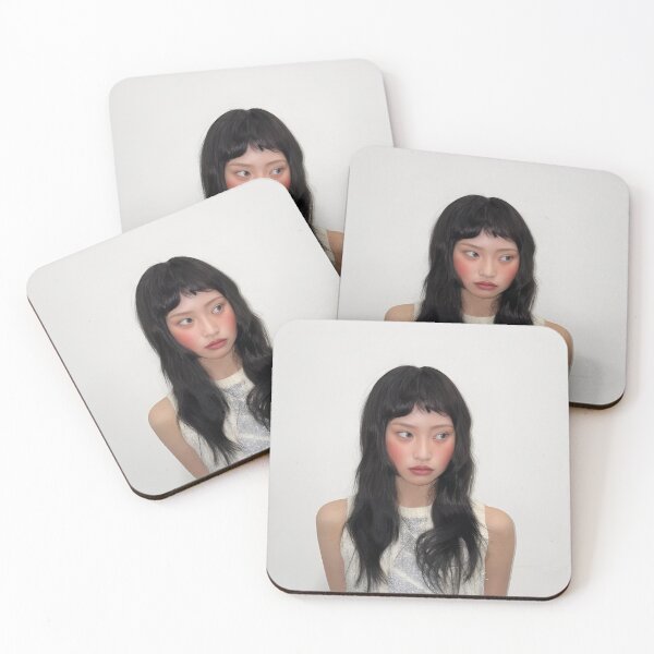Item preview, KiiiKiii Haum Delulu Minimal Sticker | Clean Cute Kpop Aesthetic designed and sold by Valereekmerch.
