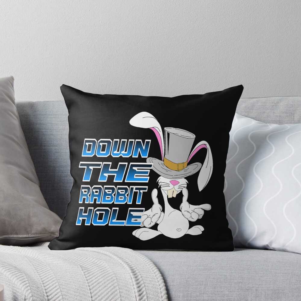 Item preview, Throw Pillow designed and sold by TheEndDesign.