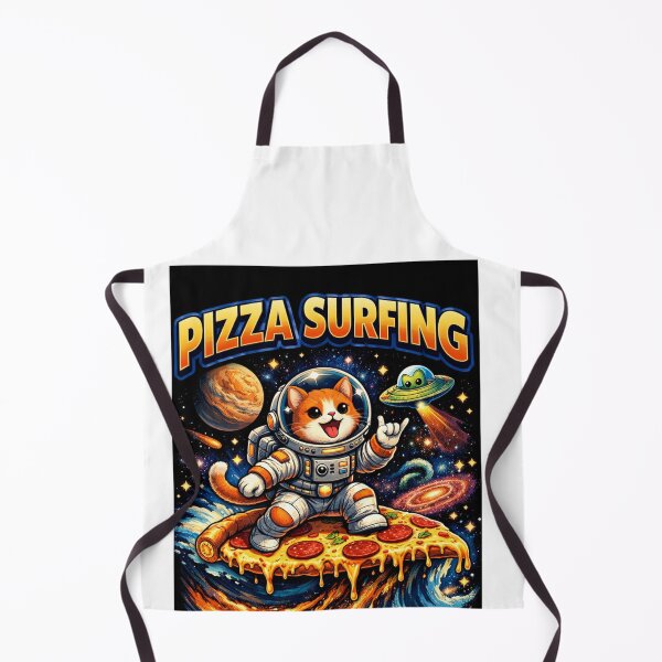 Item preview, Pizza Surfing the Cosmos designed and sold by Clauando.