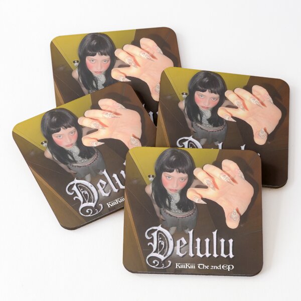 Item preview, KiiiKiii Haum Delulu Journal Sticker | Dreamy Cute Kpop Aesthetic designed and sold by Valereekmerch.