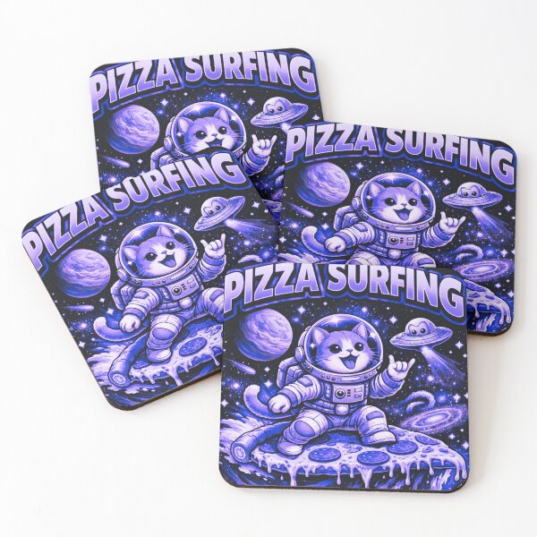 Item preview, Cosmic Pizza Rider designed and sold by Clauando.