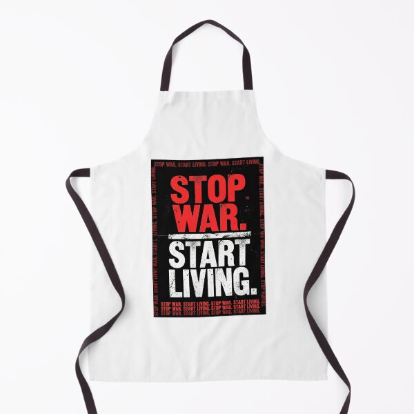 Item preview, Stop War Start Living Anti War Poster Design designed and sold by plastic2021.