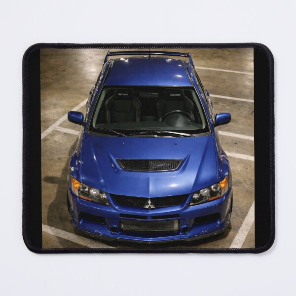 Item preview, ELECTRIC BLUE EVO 9 PARKING LOT SHOT designed and sold by TheMitsuGuy.
