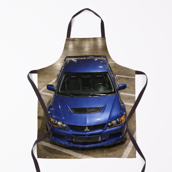 Item preview, ELECTRIC BLUE EVO 9 PARKING LOT SHOT designed and sold by TheMitsuGuy.
