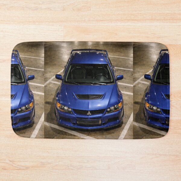 Item preview, ELECTRIC BLUE EVO 9 PARKING LOT SHOT designed and sold by TheMitsuGuy.
