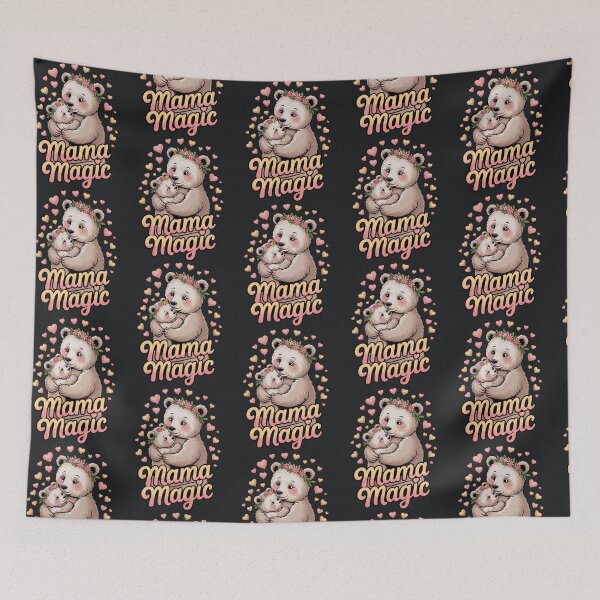 Item preview, Mama Bear Love – Cute Floral Motherhood Family Design designed and sold by Taans-Creation.