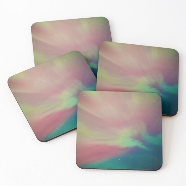 Item preview, Vibrant Northern Lights Aurora - Colorful Swirling Stars Night Sky Photography designed and sold by snapshotszach.