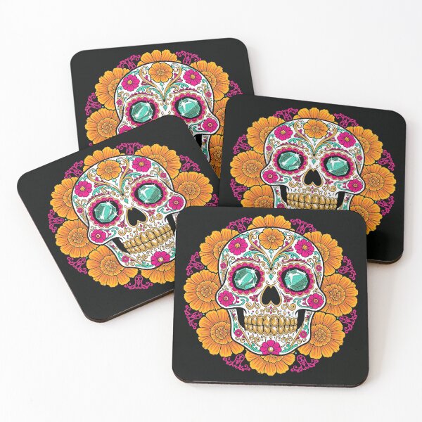 Item preview, Day of the Dead Skull designed and sold by NizBiz.