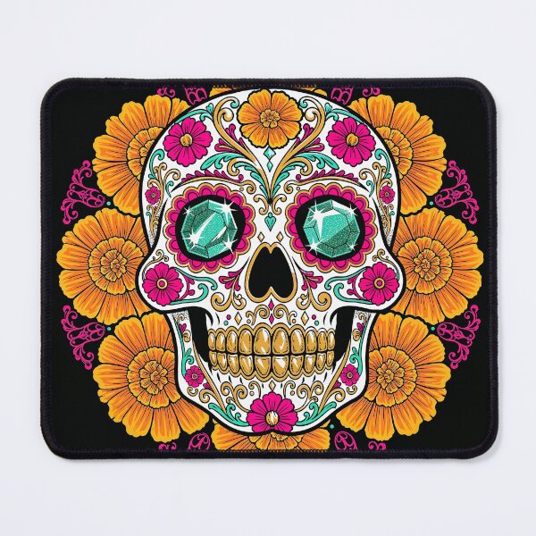 Item preview, Day of the Dead Skull designed and sold by NizBiz.
