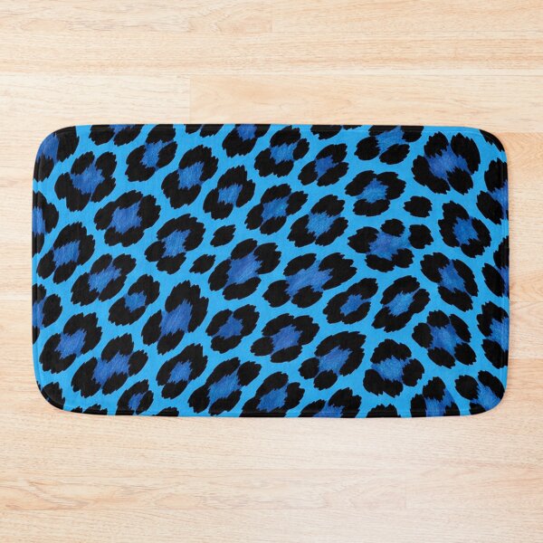 Item preview, Neon Blue Leopard designed and sold by Forged in the Warp.