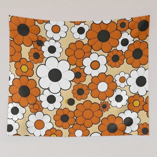 Item preview, Retro Flower designed and sold by GraphicsClub.