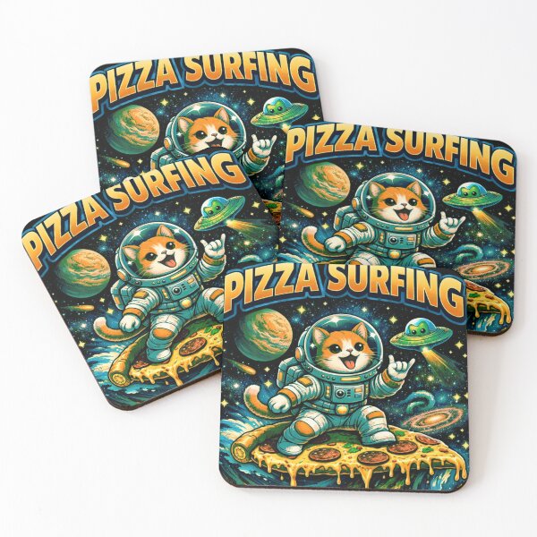 Item preview, Galactic Pizza Drift designed and sold by Clauando.