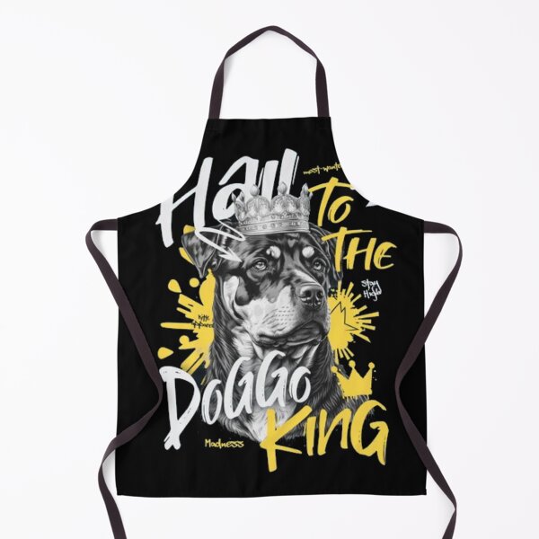 Item preview, Hail To The Doggo King - Rottweiler Graffiti Streetwear designed and sold by GenZFashion000.