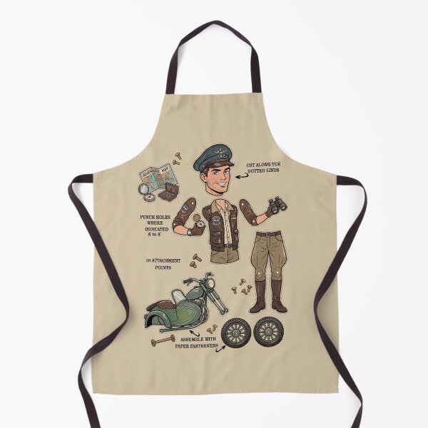 Item preview, Vintage Rugged Adventurer Paper Doll designed and sold by capricedefille.