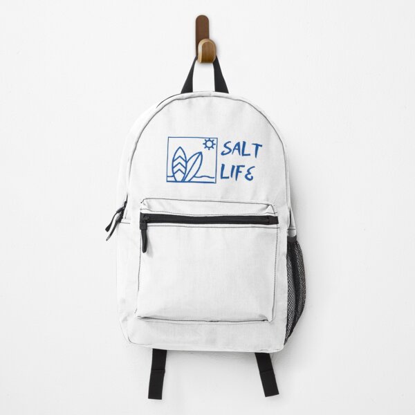 Artikelvorschau, Salt Life Surf Design – Logo im minimalistischen Stil mit Strandwellen und Surfbrett-Ästhetik entworfen und verkauft von Rebel Weave.