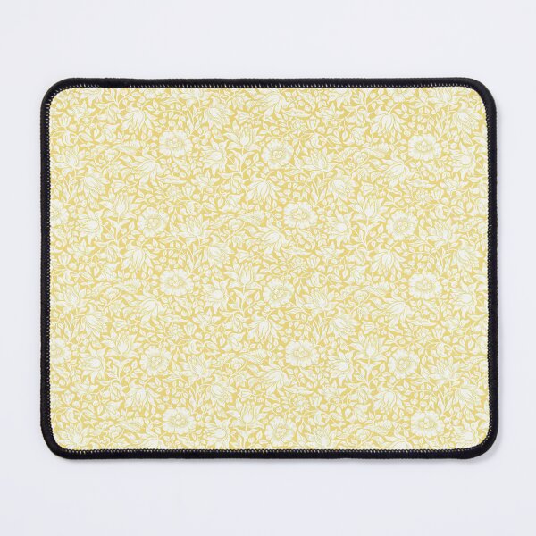 Item preview, William Morris Floral Pattern Yellow designed and sold by maniacfitness.
