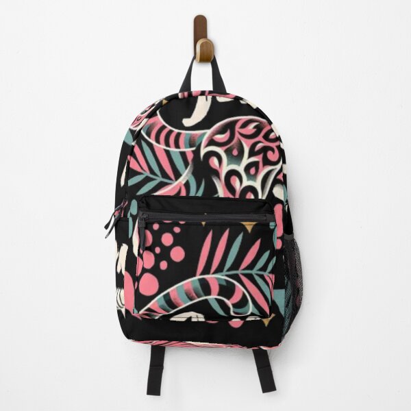 Item preview, Jungle Spirit - Pink Leopard & Tropical Leaves designed and sold by GenZFashion000.