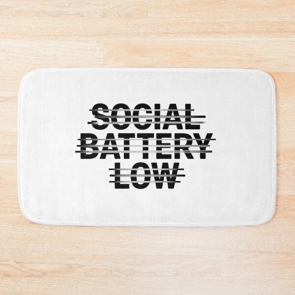 Item preview, Social Battery Low Glitch Shirt Digital Aesthetic, brafdesign designed and sold by Brafdesign.