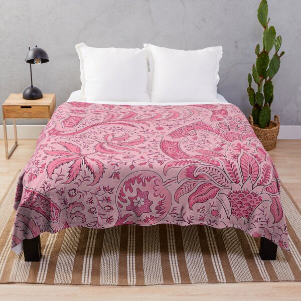 Item preview, William Morris Floral Pattern Pink designed and sold by maniacfitness.
