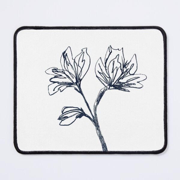 Item preview, Flower Sketch designed and sold by Lisa Neuman Watercolors.