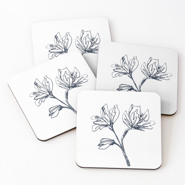 Item preview, Flower Sketch designed and sold by Lisa Neuman Watercolors.