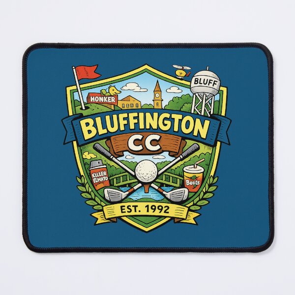 Item preview, Bluffington Country Club designed and sold by LockedUp.