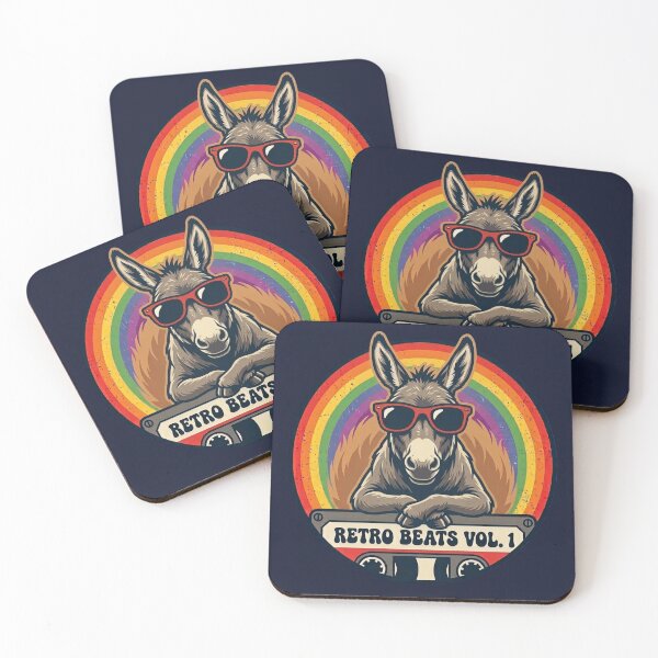 Item preview, Retro Beats Vol. 1 – Funky Donkey Design designed and sold by Dogandesighn.