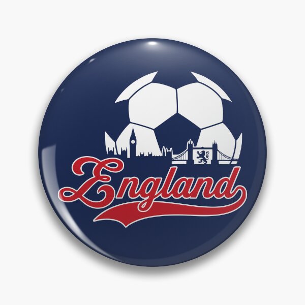 Item preview, Retro England Football Skyline Soccer Fan Graphic designed and sold by Imaginationbeyond.