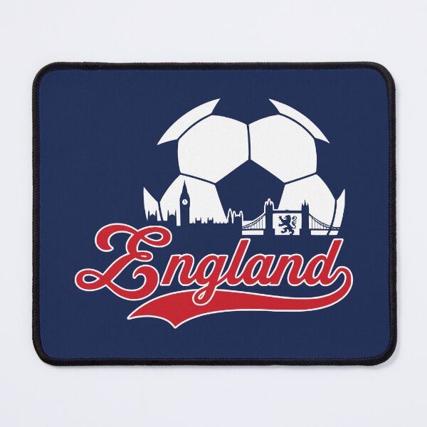 Item preview, Retro England Football Skyline Soccer Fan Graphic designed and sold by Imaginationbeyond.