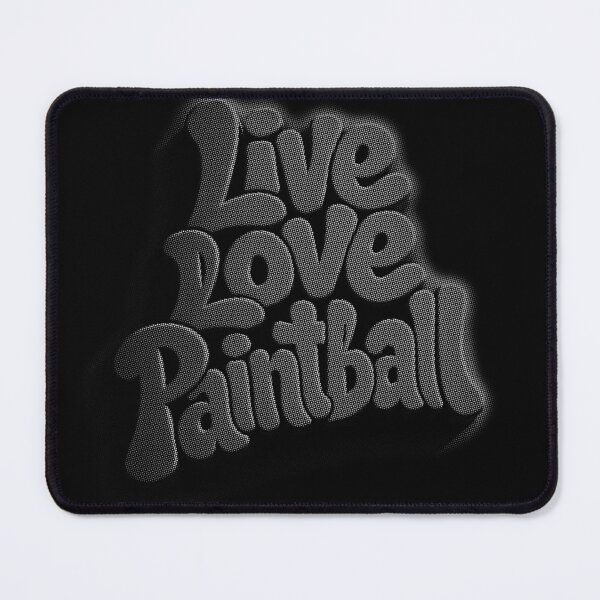 Item preview, Live Love Paintball halftone bubble font designed and sold by PaintballCrew.