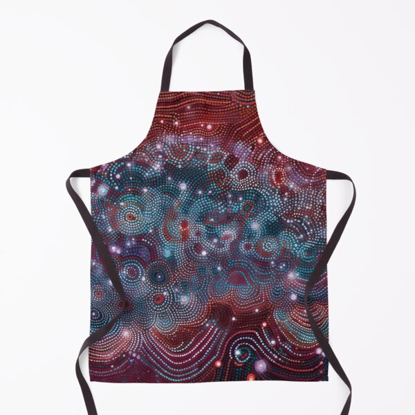 Item preview, Aboriginal Inspired Dot Art - Lava Rain designed and sold by GrinGalore.