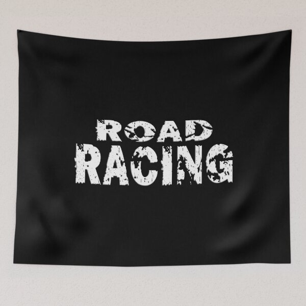 Item preview, Road Racing Distressed Vintage style Typo Motorcycle Street Circuit Racer For Brave Only Motorsport fans designed and sold by Jt41.