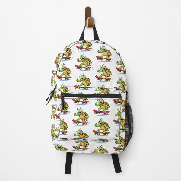 Item preview, Funny cartoon turtle on skateboard designed and sold by PriyankaSonara.