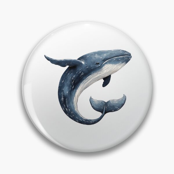 Item preview, Majestic Whale Illustration – Ocean Giant Marine Life Art designed and sold by Ragnarok-Tee.