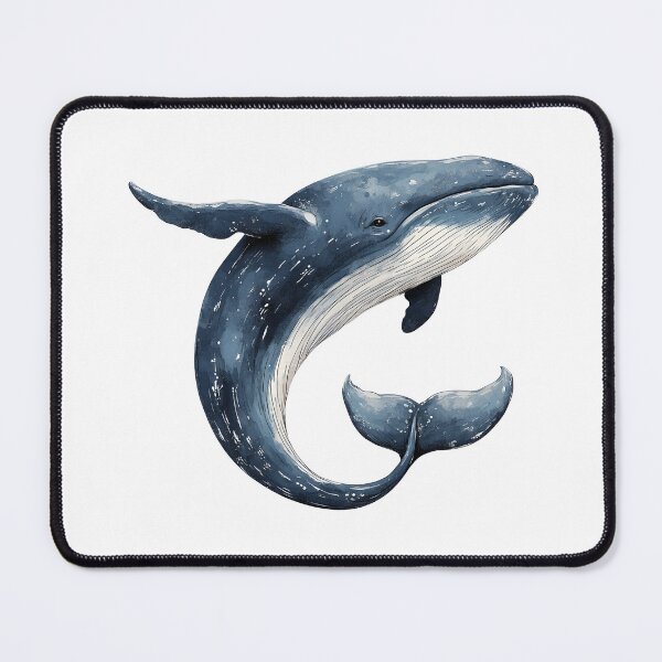 Item preview, Majestic Whale Illustration – Ocean Giant Marine Life Art designed and sold by Ragnarok-Tee.