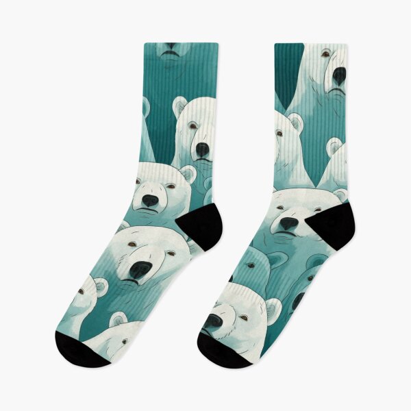 Item preview, Northern Bears Pattern designed and sold by GrinGalore.