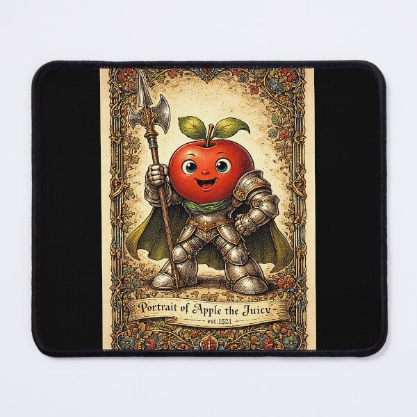 Item preview, Portrait of 'Apple the Juicy', the very fruity designed and sold by NubesDesignCH.