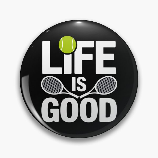Item preview, Tennis is Good Tennis is Good Life Awesome Tennis Plan designed and sold by PunkNation-Arts.