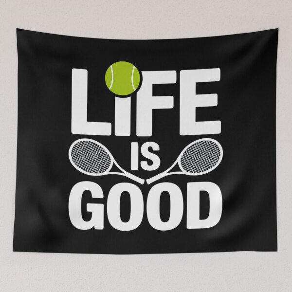 Item preview, Tennis is Good Tennis is Good Life Awesome Tennis Plan designed and sold by PunkNation-Arts.