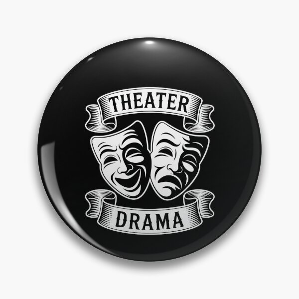 Item preview, Theatre Nerd For Drama Actor and Actress Masks designed and sold by PunkNation-Arts.
